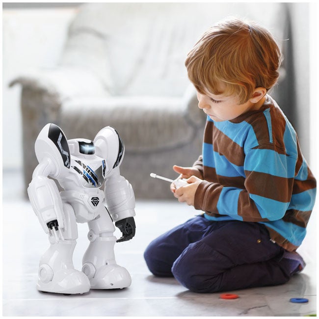 SILVERLIT YCOO ROBO BLAST RC ROBOT WHITE