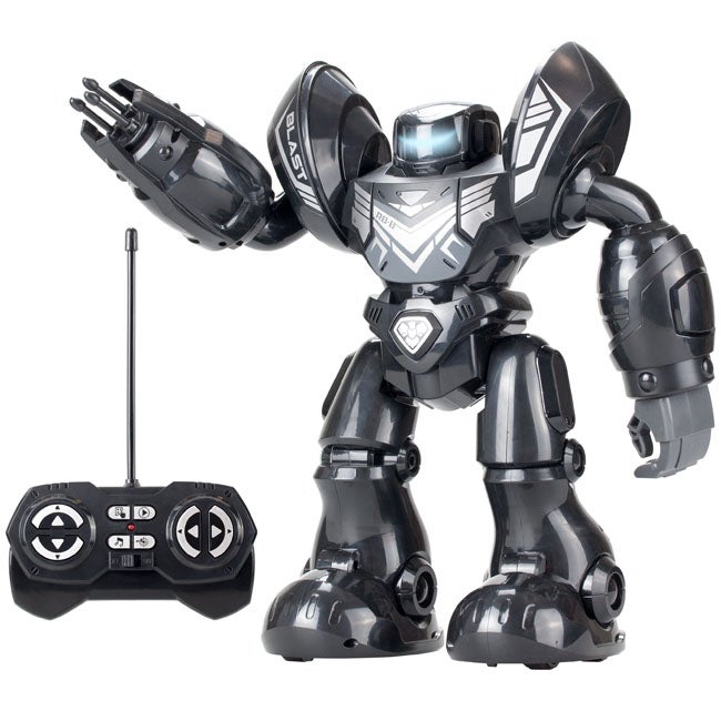 SILVERLIT YCOO ROBO BLAST RC ROBOT BLACK