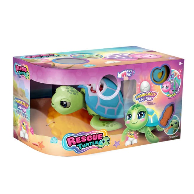 SILVERLIT RESCUE TURTLE INTERACTIVE PET