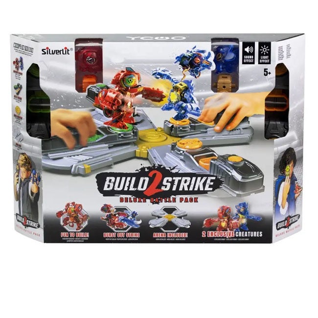 SILVERLIT BUILD 2 STRIKE DELUXE BATTLE PACK