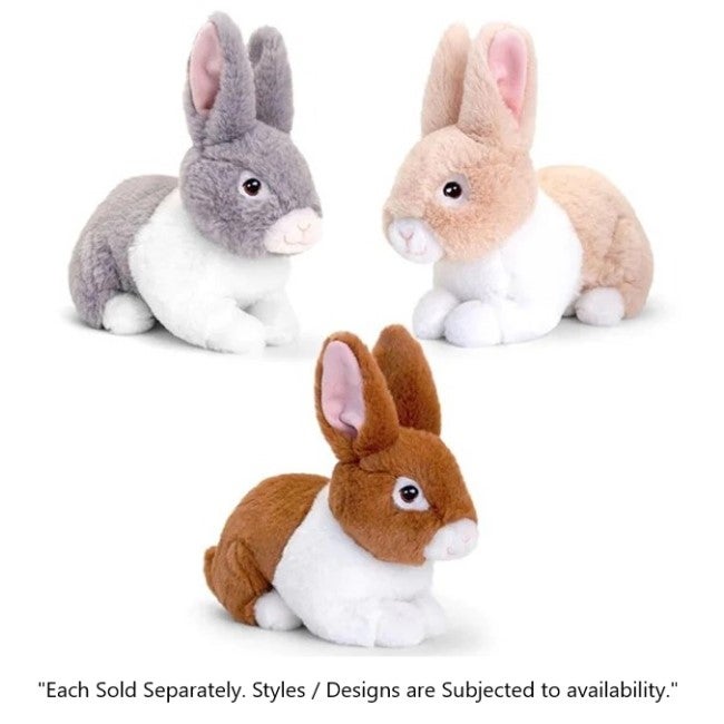 KEEL TOYS 25CM KEELECO BUNNIES ASSORTED PLUSH TOY