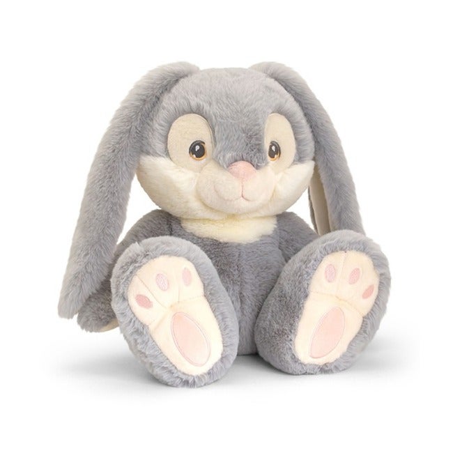 KEEL TOYS 22CM KEELECO PATCHFOOT RABBITS ASSORTED PLUSH TOY