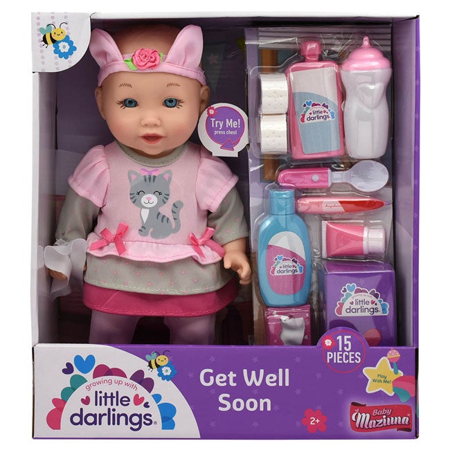 BABY MAZIUNA GET WELL SOON 12 INCH DOLL