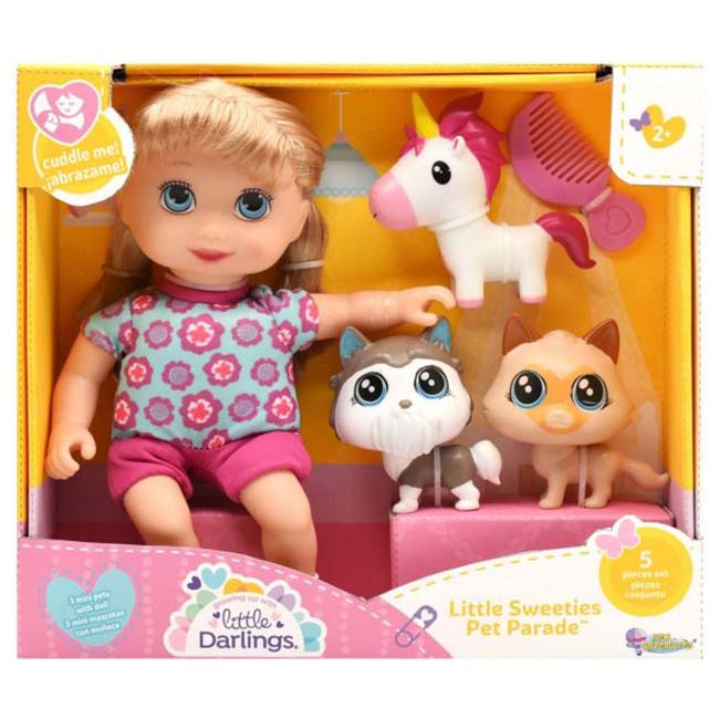 BABY MAZIUNA LITTLE SWEETIES PET PARADE SET