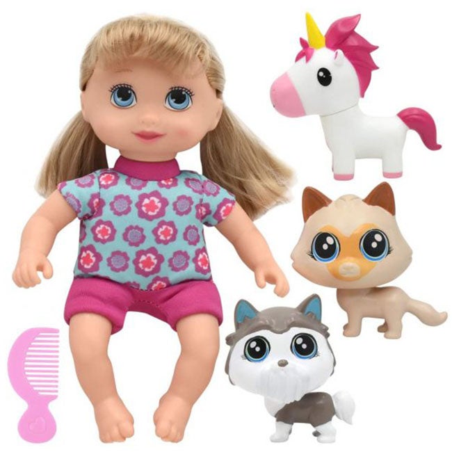 BABY MAZIUNA LITTLE SWEETIES PET PARADE SET