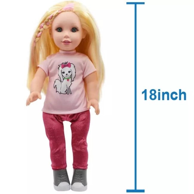 BABY MAZIUNA 18-INCH HAIR STYLING SET