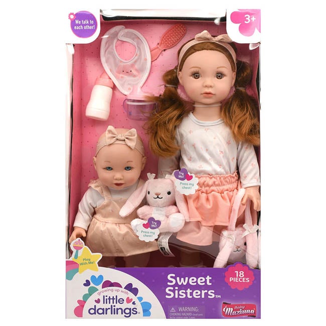 BABY MAZIUNA SWEET SISTERS DOLL