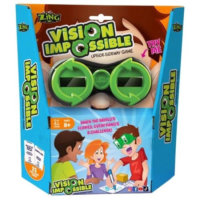 ZING THE UPSIDE DOWN VISION IMPOSSIBLE CHALLENGE GAME