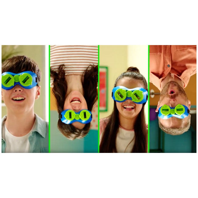 ZING THE UPSIDE DOWN VISION IMPOSSIBLE CHALLENGE GAME