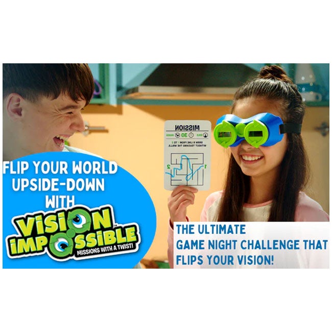 ZING THE UPSIDE DOWN VISION IMPOSSIBLE CHALLENGE GAME