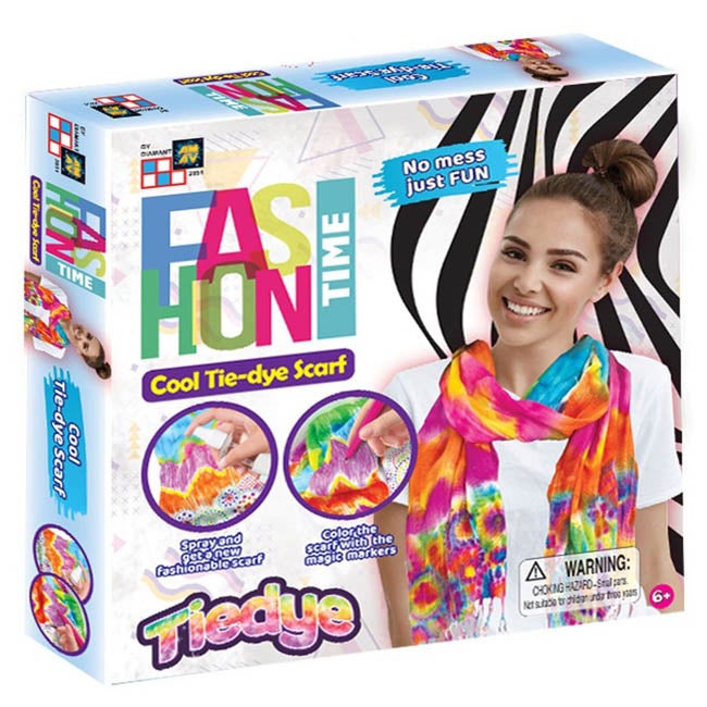 TIE-DYE FASHION TIME - COOL SCARF