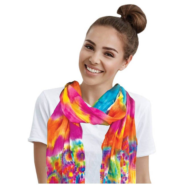 TIE-DYE FASHION TIME - COOL SCARF