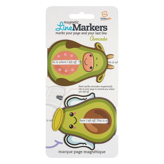 THINKING GIFTS LINEMARKERS AVOCADO