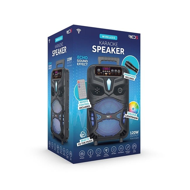 THE SOURCE KARAOKE SPEAKER WITH MIC