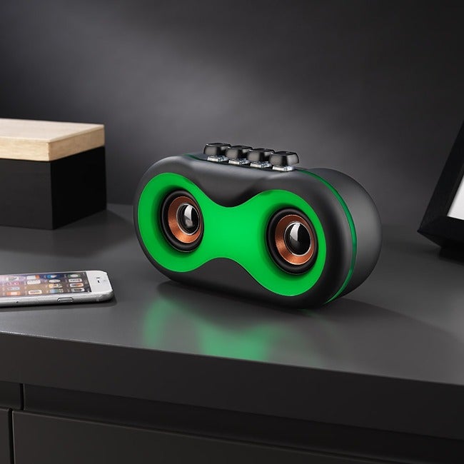 THE SOURCE RETRO LIGHT UP BLUETOOTH SPEAKER