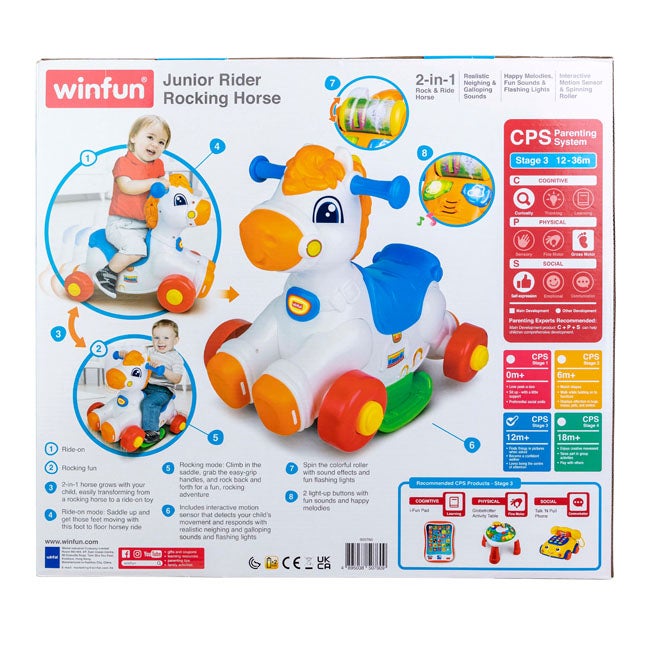 WINFUN JUNIOR RIDER ROCKING HORSE
