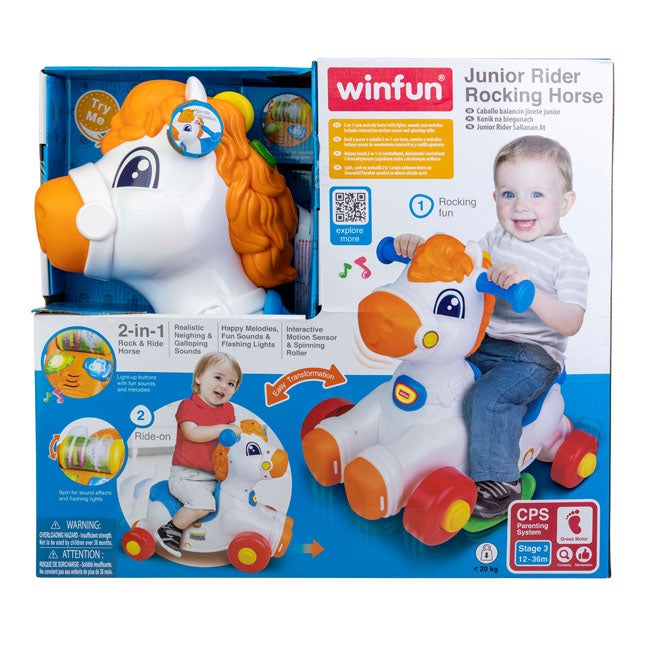 WINFUN JUNIOR RIDER ROCKING HORSE