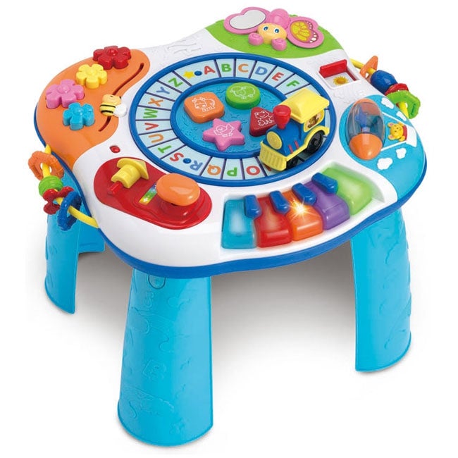 WINFUN LETTER TRAIN AND PIANO ACTIVITY TABLE