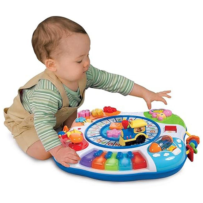 WINFUN LETTER TRAIN AND PIANO ACTIVITY TABLE