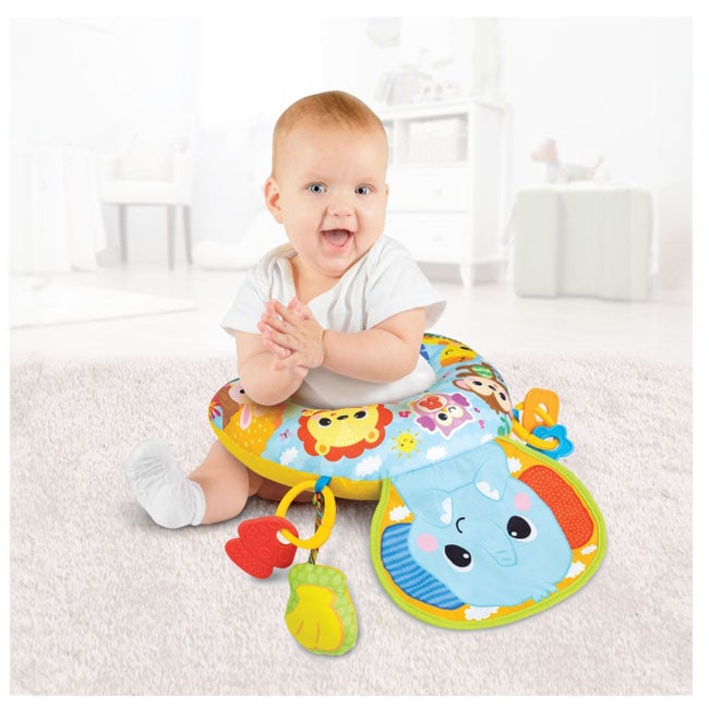 WINFUN JUNGLE FUN TUMMY TIME PILLOW