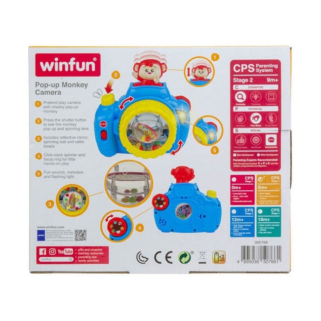 WINFUN POP-UP MONKEY CAMERA