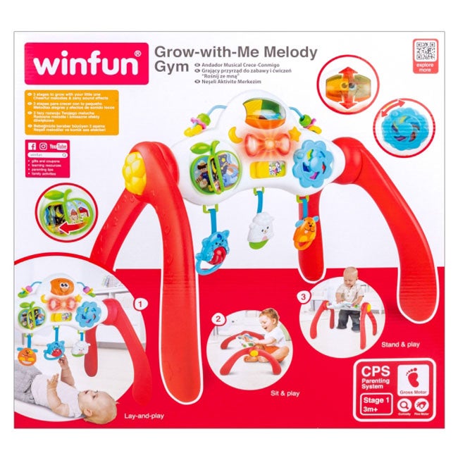 WINFUN GROW WITH ME MELODY GYM