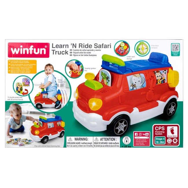 WINFUN LEARN N RIDE SAFARI TRUCK