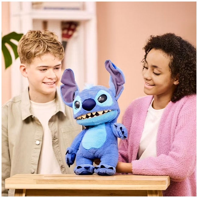 DISNEY STITCH 18-INCH REAL FX ANIMATED INTERACTIVE PUPPET