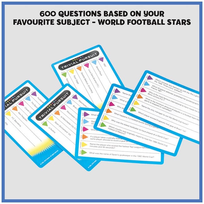 WINNING MOVES TRIVIAL PURSUIT WORLD FOOTBALL STARS