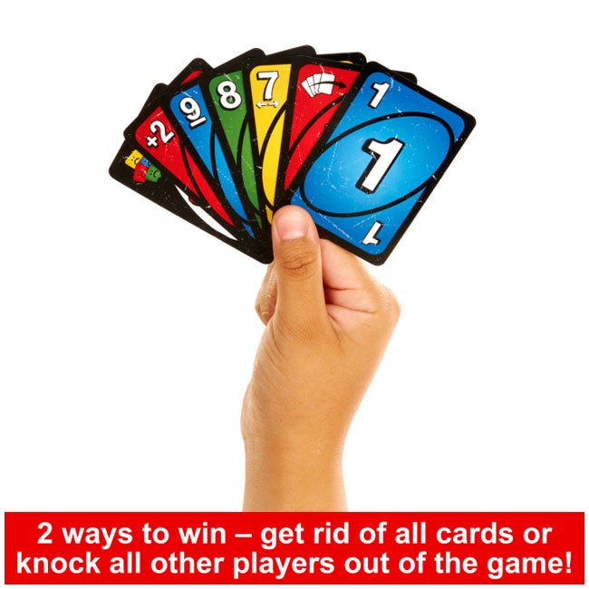 MATTEL UNO - SHOW EM NO MERCY CARD GAME