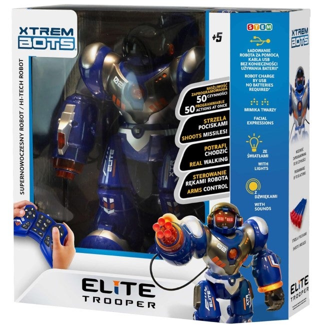 XTREM BOTS ELITE TROOPER ROBOT