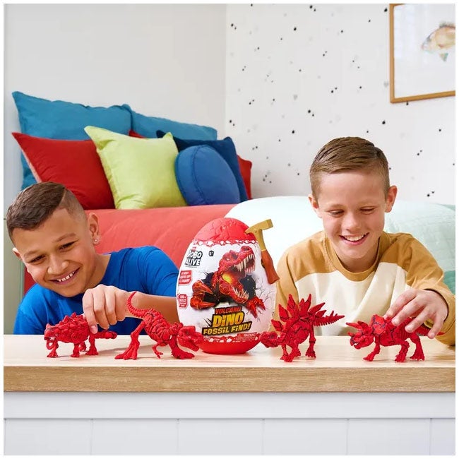 ZURU ROBO ALIVE VOLCANO DINO FOSSIL FIND SURPRISE
