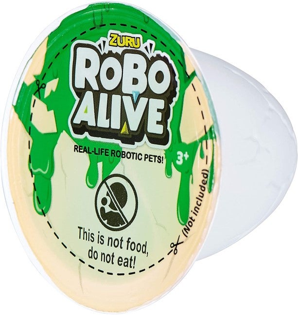 ZURU ROBO ALIVE  ATTACKING T-REX WITH EGG