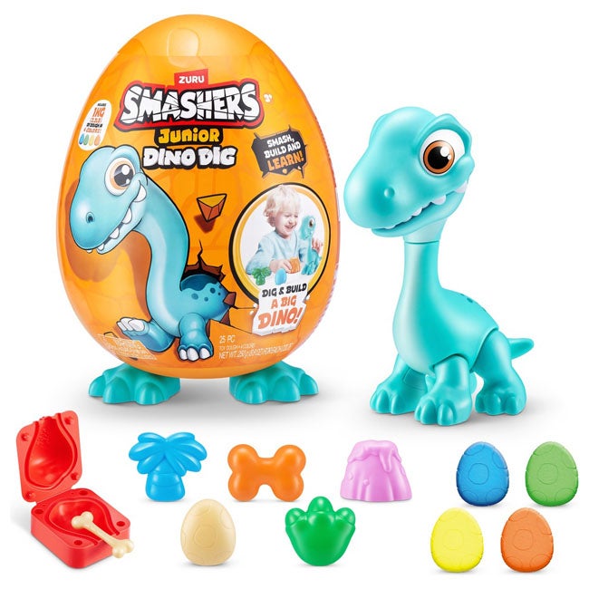 ZURU SMASHERS DINO DIG SERIES 1 LARGE EGG