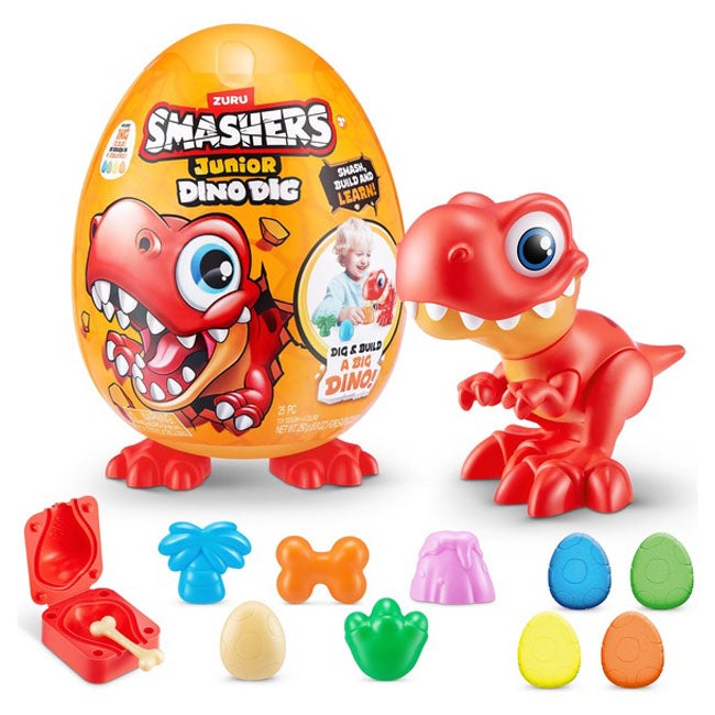ZURU SMASHERS DINO DIG SERIES 1 LARGE EGG