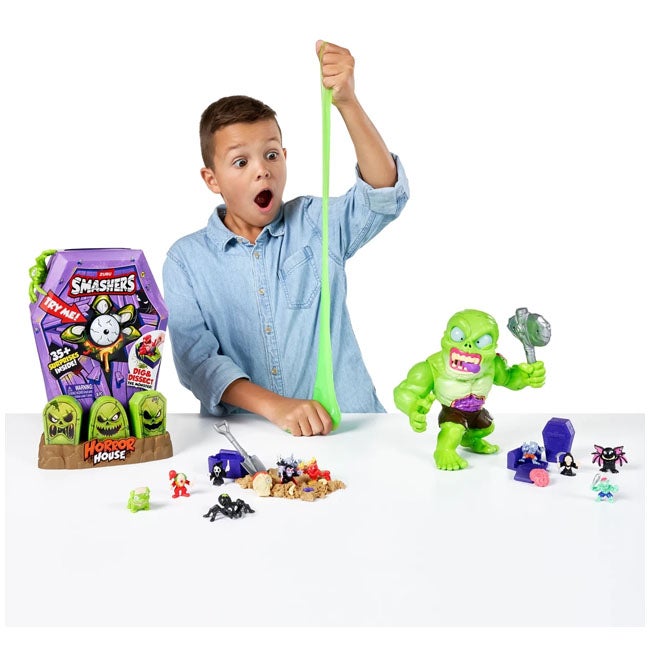 ZURU SMASHERS MEGA HORROR HOUSE INTERACTIVE TOY