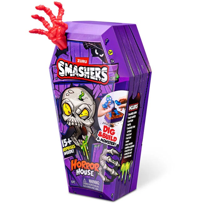 ZURU SMASHERS MEDIUM HORROR HOUSE INTERACTIVE TOY
