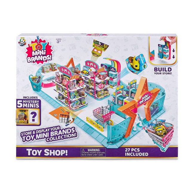 ZURU 5 SURPRISE MINI BRANDS - TOY SHOP PLAYSET
