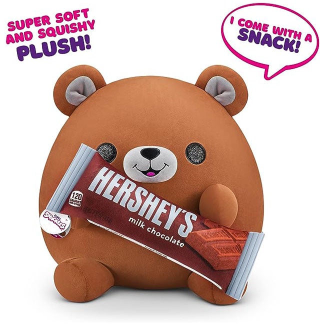 ZURU SNACKLES HERSHEYS BEAR 14-INCH PLUSH