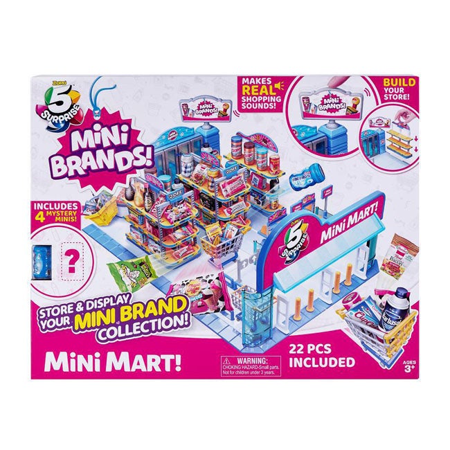 ZURU 5 SURPRISE MINI BRANDS - MINI MART PLAYSET