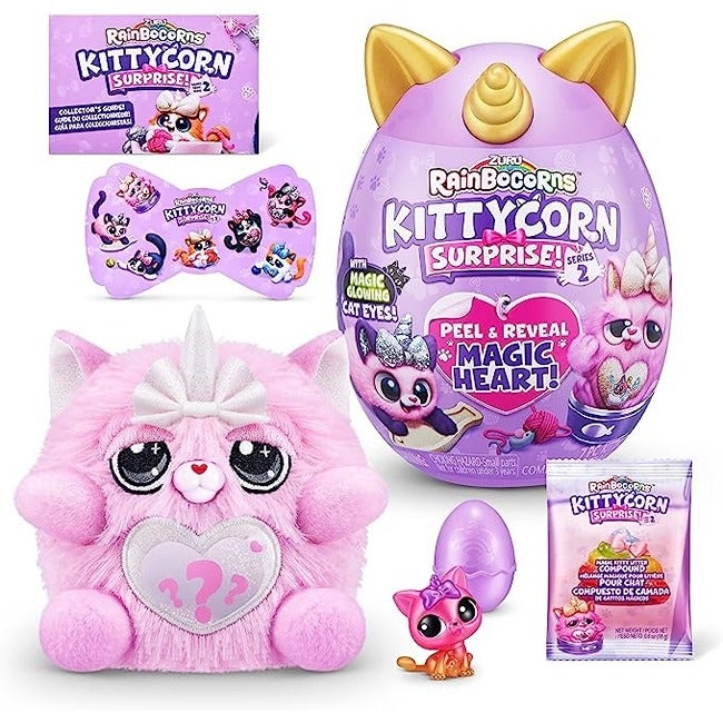 RAINBOCORNS SERIES 7 KITTYCORN SMALL SURPRISE PLUSH