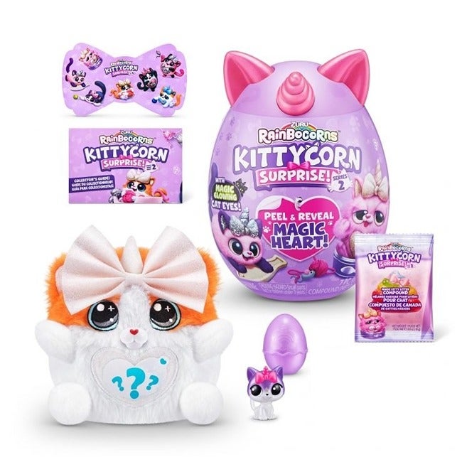 RAINBOCORNS SERIES 7 KITTYCORN SMALL SURPRISE PLUSH