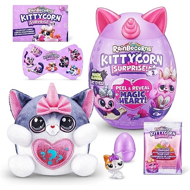 RAINBOCORNS SERIES 7 KITTYCORN SMALL SURPRISE PLUSH