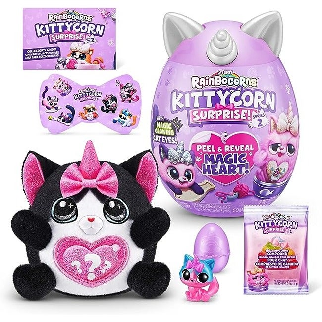 RAINBOCORNS SERIES 7 KITTYCORN SMALL SURPRISE PLUSH