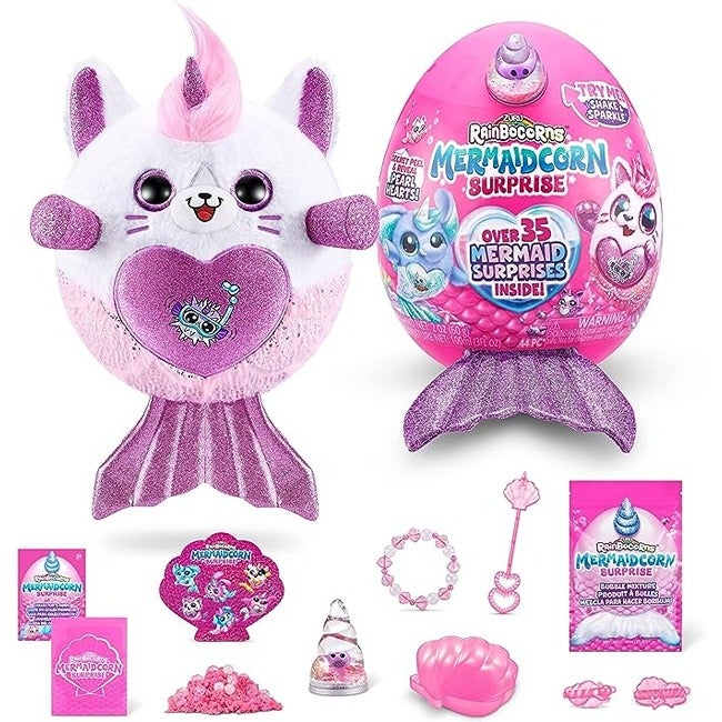 RAINBOCORNS SERIES 7 MERMAIDCORN MEDIUM SURPRISE PLUSH