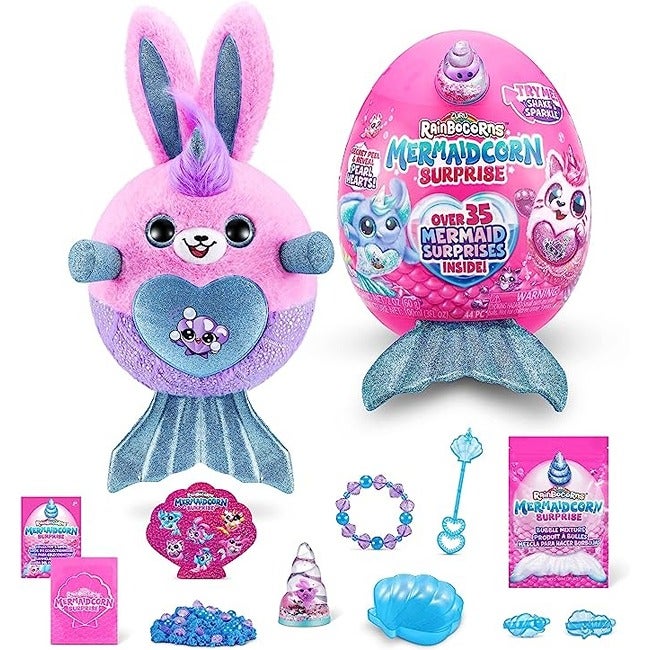 RAINBOCORNS SERIES 7 MERMAIDCORN MEDIUM SURPRISE PLUSH