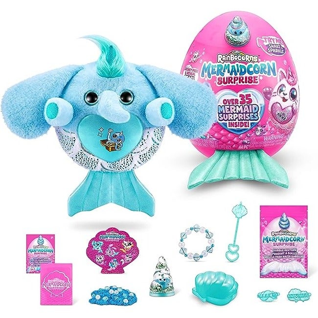 RAINBOCORNS SERIES 7 MERMAIDCORN MEDIUM SURPRISE PLUSH