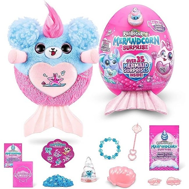 RAINBOCORNS SERIES 7 MERMAIDCORN MEDIUM SURPRISE PLUSH