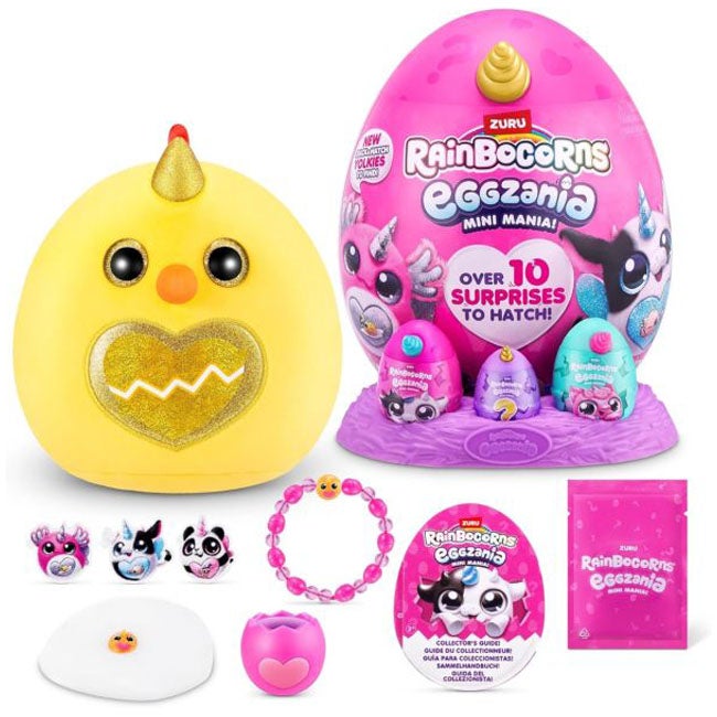 RAINBOCORNS EGGZANIA MINI MANIA SURPRISE PLUSH