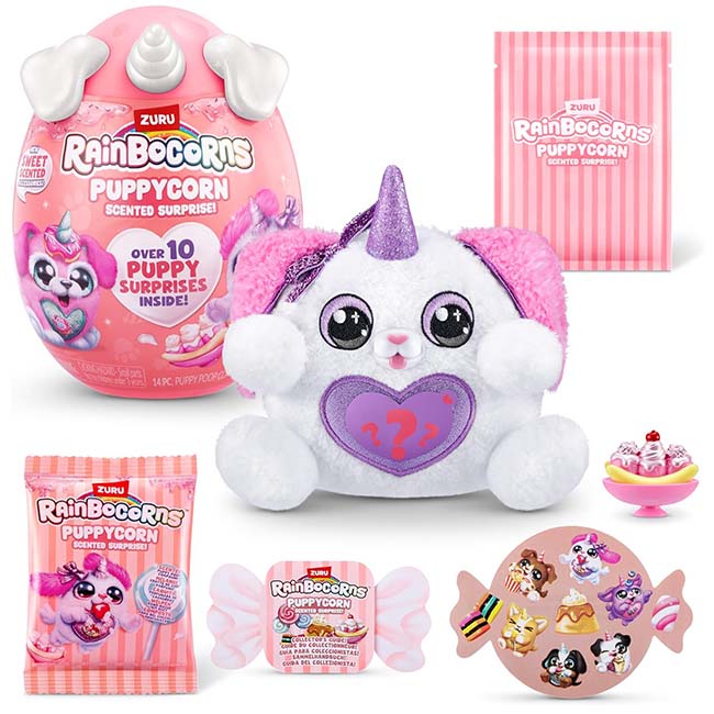 RAINBOCORNS PUPPYCORN SCENTED SURPRISE PLUSH